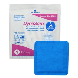 Med Vet International Dynarex Sterile Dynasorb Super Absorbent Dressing,