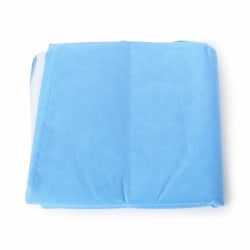 Med Vet International&nbsp;Quick Check* H400 Sterilization Wrap White / Blue 36 X 36 inch Dual Layer Sms Polypropylene Steam / Eo Gas / Hydrogen Peroxide, 34158, 72/Case