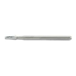 Med Vet International Miltex Friction Grip Tungsten Carbide Bur, Crosscut Fissure Taper, Surgical, #702Su, 10 Pack, Dfg702Su