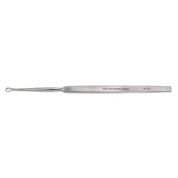 Med Vet International&nbsp;Miltex Fox Dermal Curette, 5-3/8in, Round, 3mm Diameter, 33-5