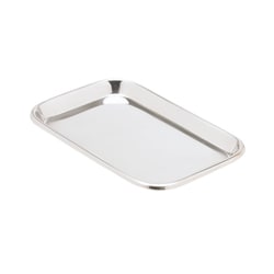 Med Vet International&nbsp;Miltex Mayo Tray, Non-Perforated, 10in X 6.5in X 0.75in, 3-926