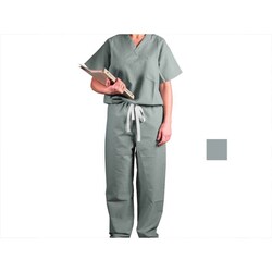 Med Vet International&nbsp;Encore Unisex 2-Pocket Scrub Top, Xxx-Large, Misty Green