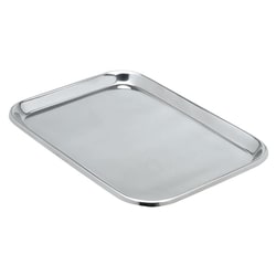 Med Vet International Miltex Mayo Tray, Non-Perforated, 19in X 12.75in X 0.75in, 3-930