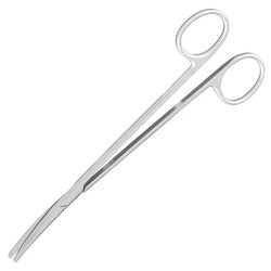 Med Vet International Miltex Metzenbaum Scissors, Curved, Blunt, 7in, 12