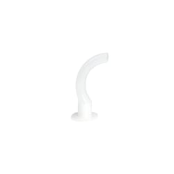 Med Vet International Dynarex Disposable Guedel Airway, 70 mm, Child, White, 10/Box