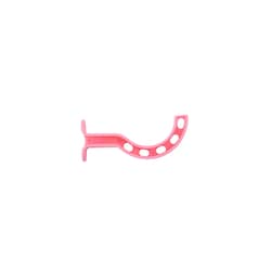 Med Vet International Dynarex Oral Airways (Berman Type), 40 mm, infant, Pink, 100/Case