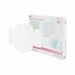 Med Vet International IV Specialty Dressing 3M Tegaderm IV Advanced Adhesive / Film 4 X 6-1/8 inch Sterile, 1689, 100/Case