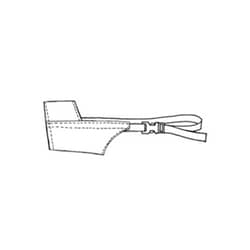 Med Vet International Nylon Muzzles, Set Of 5