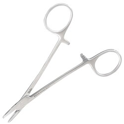 Med Vet International&nbsp;Miltex Vantage Collier Needle Holder, 5in., Fenestrated Jaws