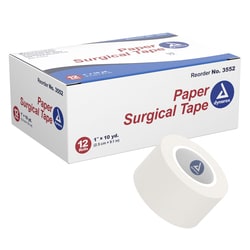 Med Vet International&nbsp;Dynarex Paper Surgical Tape, 1