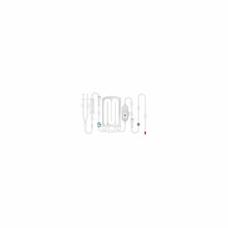 Med Vet International Fluid Warming Set RangerHiflow Pump 1 Port 20 Drops / mL Drip Rate 150 Micron Filter Blood / Solution, 24355, 1/Case