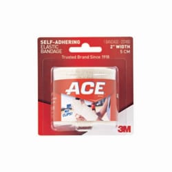 Med Vet International Elastic Bandage 3M Ace 3 inch Width Self-Adherent Closure Tan Nonsterile Standard Compression, 207460, 3/Box