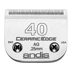 Med Vet International No. 40 Clipper Blade, Ceramic Edges