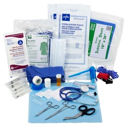 Med Vet International Veterinarian Practice Teaching Kit, 30 Pieces