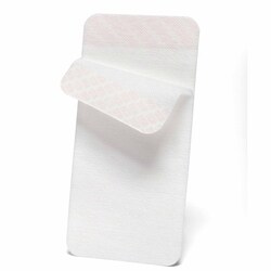 Med Vet International Dressing Retention Tape With Liner 3M Medipore Dress-It White 3-7/8 X 7-7/8 inch Soft Cloth Nonsterile, 2955, 25/Box