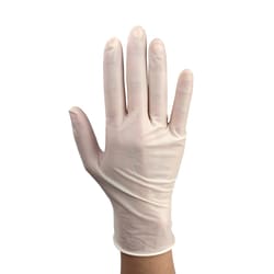 Med Vet International&nbsp;Dynarex Accutouch Latex Exam Gloves, Small, Powder-Free, 1000/Case