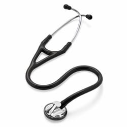 Med Vet International Cardiology Stethoscope 3M Littmann Master Cardiology Black 1-Tube 27 inch Tube Single Sided Chestpiece, 2160, Each