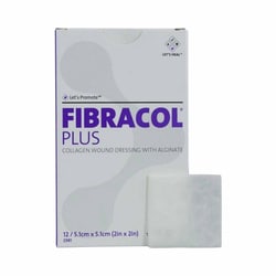 Med Vet International Collagen Dressing Fibracol Plus 2 X 2 inch Square
