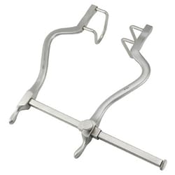 Med Vet International&nbsp;Miltex Pediatric Gosset Retractor, 3.5in. Spread, 3/4in. Blades, Light Pattern