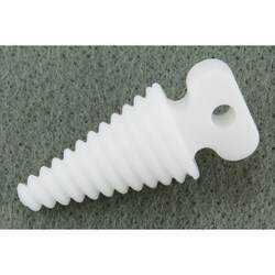 Med Vet International&nbsp;Miltex Maunder Oral Screw, White Plastic, 2-20
