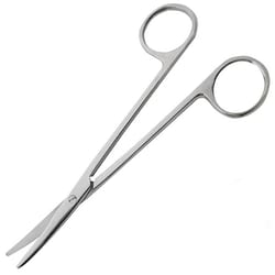 Med Vet International&nbsp;Miltex Metzenbaum Scissors, Curved, German, 5.5in, 50/Box, St5-180
