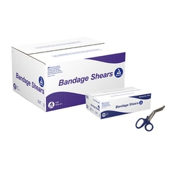 Med Vet International Dynarex Bandage Shears, 7.5", Blue, 200/Case, Quantity: