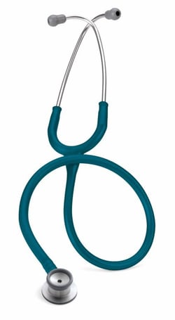 Med Vet International Clinician Stethoscope 3M Littmann Classic Ii Blue 1-Tube 28 inch Tube Double Sided Chestpiece, 2124, Each