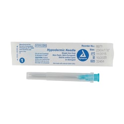 Med Vet International Dynarex Hypodermic Needle, Non-Safety, 23g, 1 1/2
