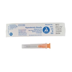 Med Vet International Dynarex Hypodermic Needle, Non-Safety, 25g, 5/8