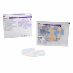 Med Vet International Foam Dressing 3M Tegaderm 6 X 6-3/4 inch With Border