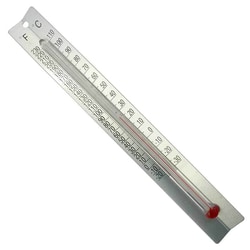 Med Vet International Lab Thermometer w/Metal Back, Dual Scale C/F