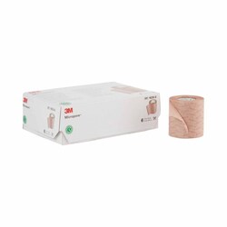 Med Vet International&nbsp;Medical Tape 3M Micropore Tan 2 inch X 10 Yard Paper Nonsterile, 1533-2, Each