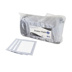 Med Vet International Dynarex Soaker Pads, 6.25" X 7", Black, 2000/Case,