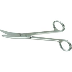 Med Vet International&nbsp;Curved German Mayo Scissors, 5in