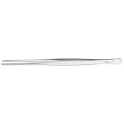 Med Vet International&nbsp;Miltex Dressing Forceps, 10in, Standard Pattern, Serrated Handles, Serrated Tips, German, 6-16