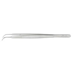 Med Vet International&nbsp;Miltex Gerald Dressing Forceps, 7in, Curved, Serrated, German, 6-184