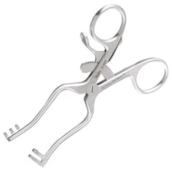 Med Vet International Miltex Vantage Weitlaner Retractor, 4in., With 2X3 Blunt Teeth