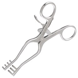 Med Vet International Miltex Vantage Weitlaner Retractor, 5.5in., With 3X4 Blunt Teeth