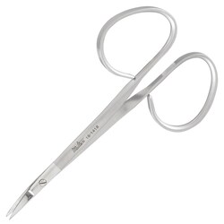Med Vet International&nbsp;Miltex Iris Ribbon Scissors, 3.75in., Curved