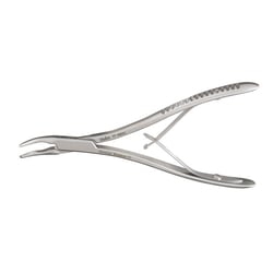 Med Vet International Miltex Friedman Microsurgery Rongeur, 5-3/8in, Curved, 1.3mm Jaws, 17-4801