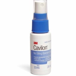 Med Vet International&nbsp;Skin Protectant 3M Cavilon No Sting 28 mL Spray Bottle Liquid Chg Compatible, 08333334601, Each