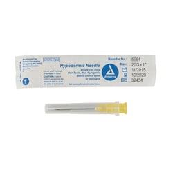 Med Vet International Dynarex Hypodermic Needle, Non-Safety, 20g, 1