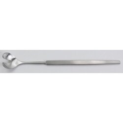 Med Vet International Miltex Wells Enucleation Spoon, 5-7/8in, 21mm Wide Cup, 18-550