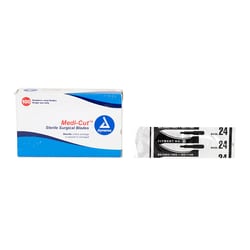 Med Vet International&nbsp;Dynarex Medicut Blades, #24, 100/Box