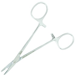 Med Vet International Miltex Olsen-Hegar Needle Holder, Smooth Jaws, Extra Delicate, 4.75in, German, 8-14A