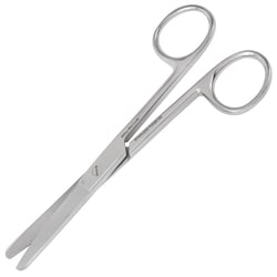 Med Vet International&nbsp;Miltex Vantage Operating Scissors, 5.5in., Straight With Blunt/Blunt Tip