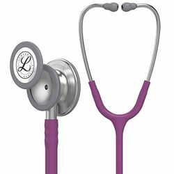 Med Vet International Clinician Stethoscope 3M Littmann Classic Iii Purple