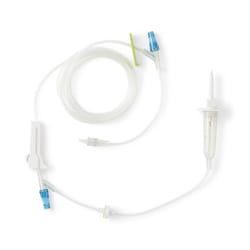 Med Vet International Primary Blood Administration Set With Clave Y-Sites And Check Valve, 100