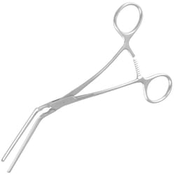 Med Vet International&nbsp;Miltex Debakey Patent Ductus & Peripheral Vascular Clamp, Angled, 7.5in, German, 24-1152