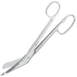Med Vet International&nbsp;Miltex Vantage Lister Bandage Scissors, 8in., One Large Finger Ring